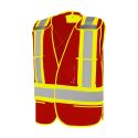 Tearaway Solid Traffic Vest | HV 59SR15